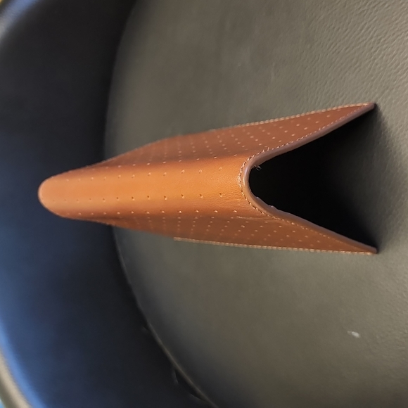 JACK SPADE PASSPORT WALLET W6RU0272 610 LEATHER TABACO 226 - Picture 13 of 15